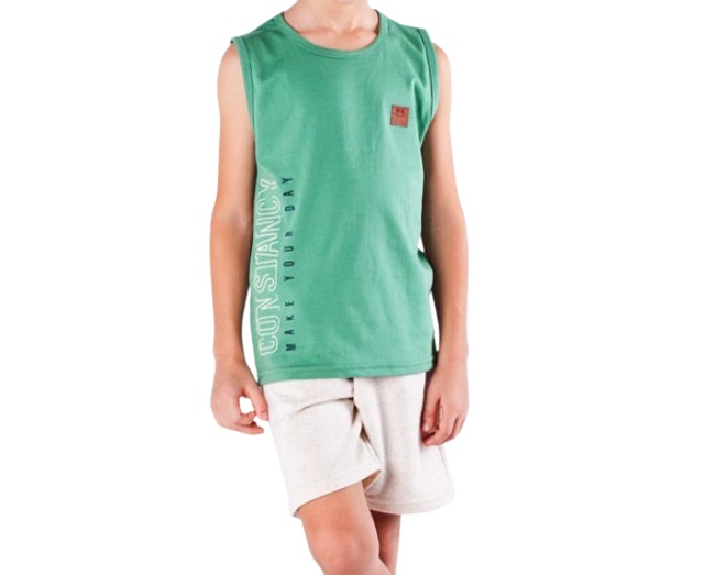 Conjunto Nk Infantil Masculino Regata Machão Malha