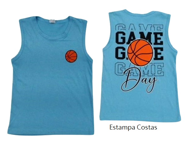 Regata Shumakids Infantil Masculina Malha