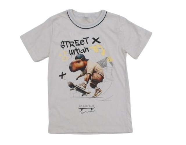 Camiseta Shumakids Juvenil Masculina Manga Curta Malha