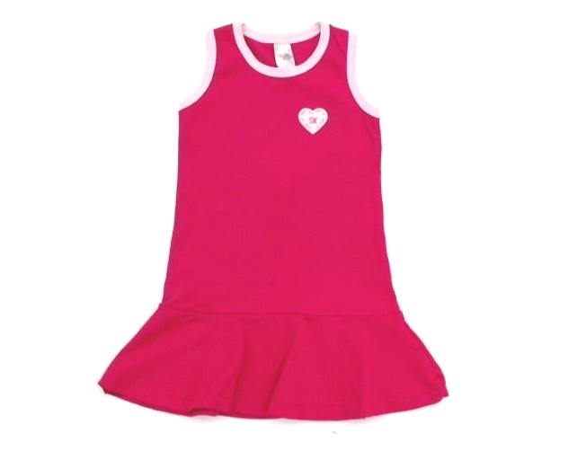 Vestido Shumakids Primeiros Passos Regata Cotton
