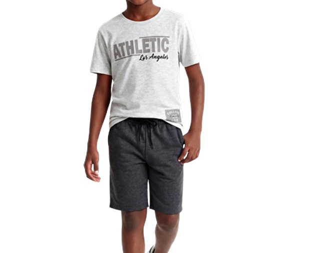 Conjunto Wilbertex Juvenil Masculino Manga Curta Malha