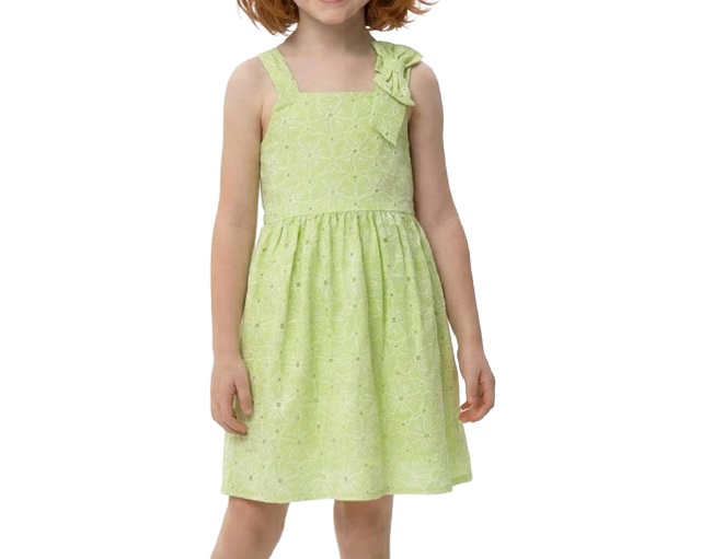 Vestido Dila Infantil Regata Malha Lesi Forrado