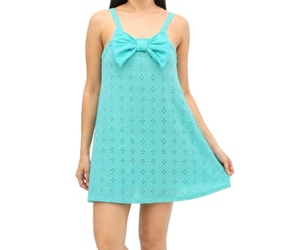 Vestido Rose Juvenil Alça Lesi Forrado