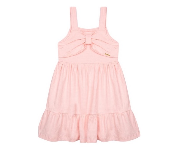 Vestido Randa Infantil Regata Cotton Anarruga