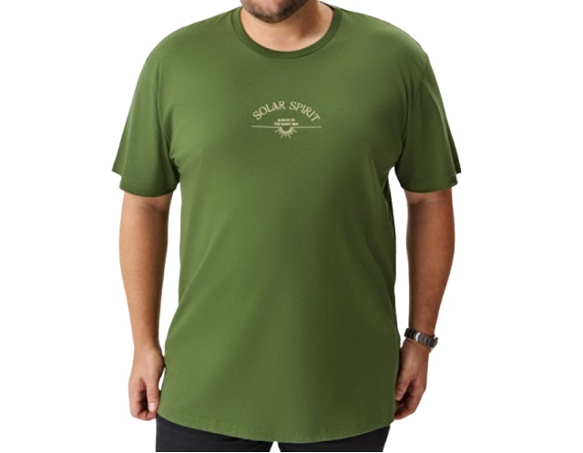Camiseta Mmt Adulto Extra Grande Masculina Manga Curta Malha