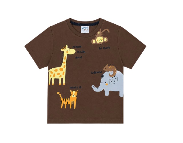 Camiseta Zhor Primeiros Passos Masculina Manga Curta Malha