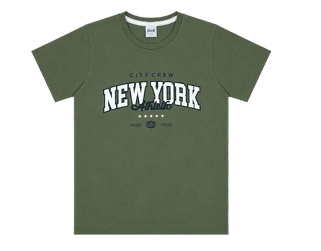 Camiseta Zhor Juvenil Masculina Manga Curta Malha