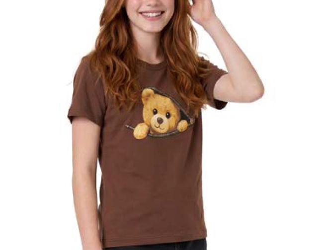 Blusa Summercat Juvenil Feminina Manga Curta Malha