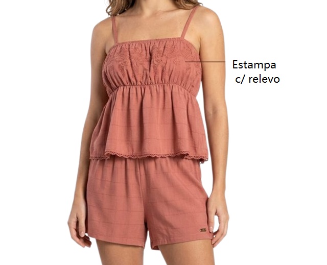 Conjunto Lecimar Juvenil Feminino Alça Malha Anarruga Short
