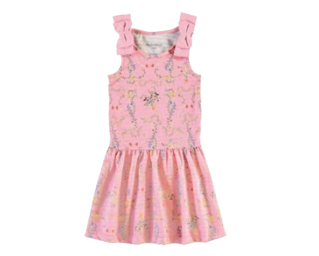 Vestido Lecimar Primeiros Passos Regata Malha Linho