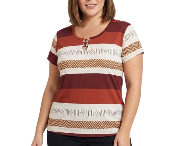 Blusa Sobmedida Adulto Extra Grande Feminina Manga Curta Viscolycra