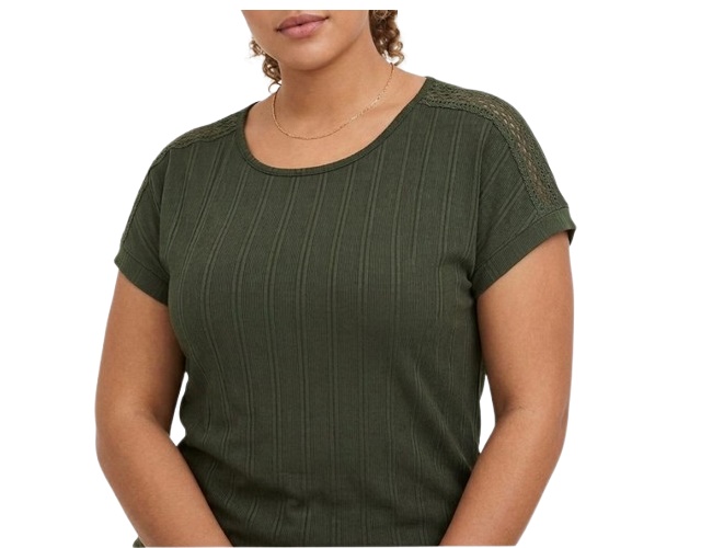 Blusa 7linhas Adulto Extra Grande Feminina Manga Japonesa Poliéster Trabalhado
