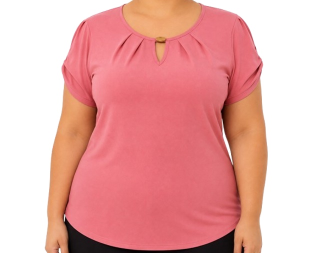 Blusa Armando Adulto Extra Grande Feminina Manga Curta Duna
