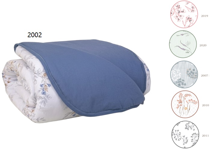 Edredom Dianneli Adulto Algodão Estampado Casal 2,10x2,40m