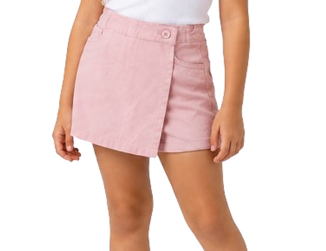 Short-saia Maliinha Juvenil Feminina Sarja