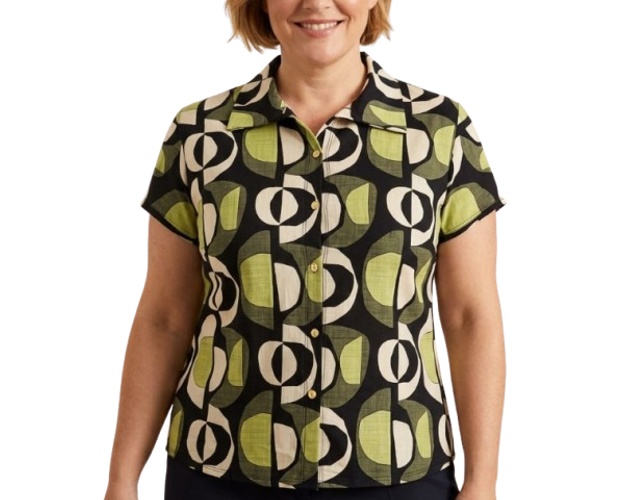 Blusa Sobmedida Adulto Extra Grande Feminina Manga Curta Liganete Aberta