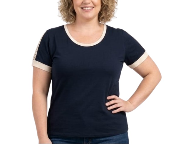 Blusa Vestbem Adulto Extra Grande Feminina Manga Curta Viscolycra
