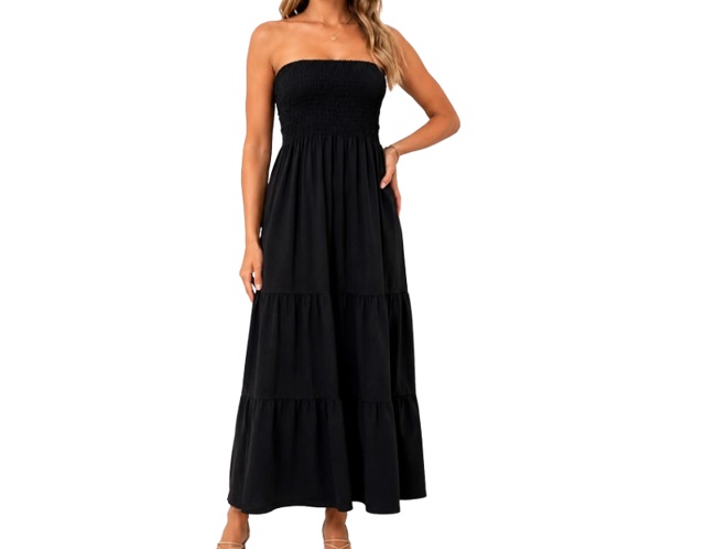 Vestido Pacoleon Adulto Tomara-que-caia Poliéster Longo