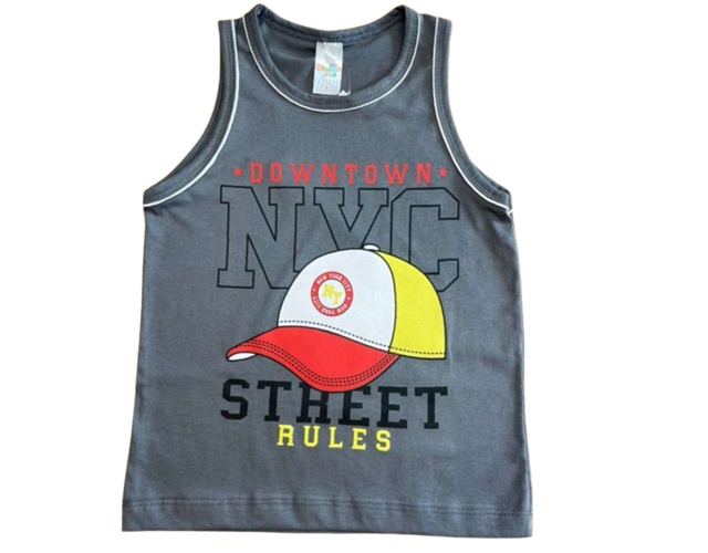 Regata Shumakids Infantil Masculina Malha