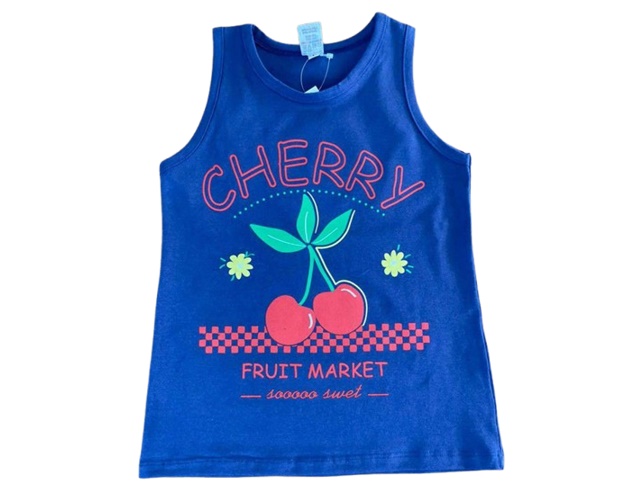 Blusa Shumakids Juvenil Feminina Regata Cotton