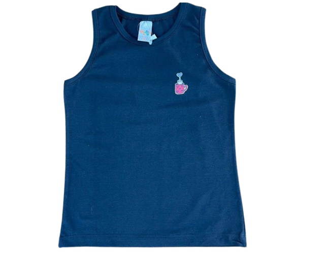 Blusa Shumakids Juvenil Feminina Regata Cotton