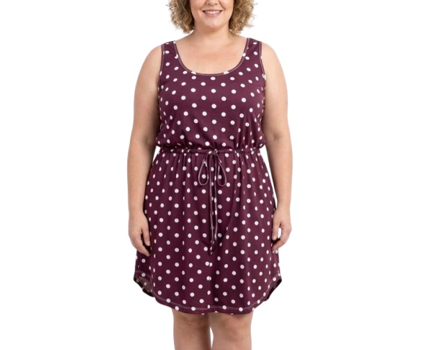 Vestido Ita Adulto Extra Grande Regata Liganete Estampado