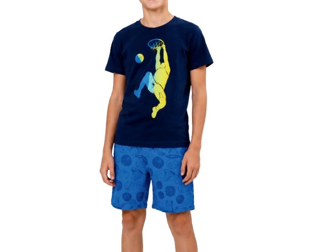 Conjunto Kappes Juvenil Masculino Manga Curta Malha