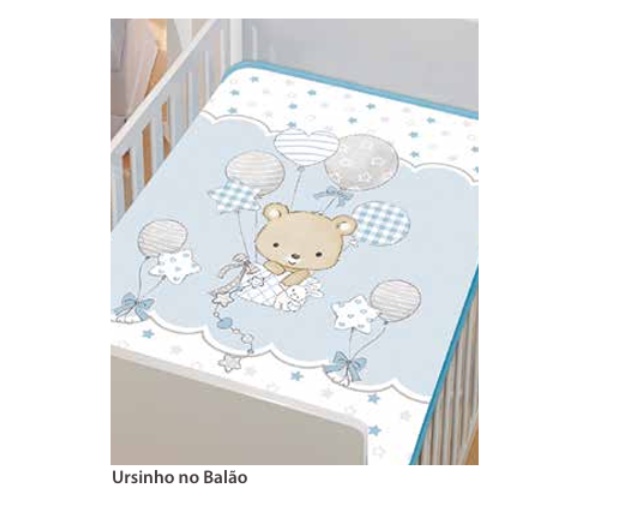 Cobertor Colibri Bebe Masculino Lepetit 0,80x1,10m