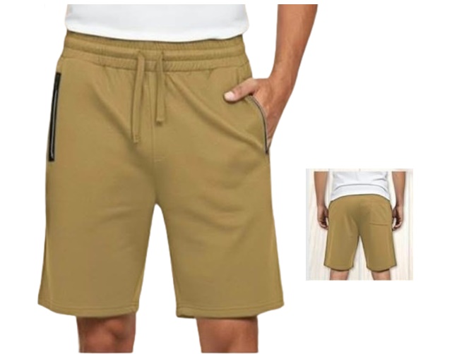 Bermuda Giorgiobianco Adulto Masculina Moletinho Ziper