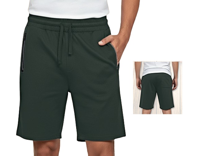 Bermuda Giorgiobianco Adulto Masculina Moletinho Ziper
