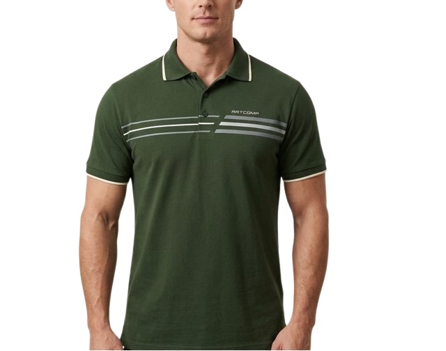 Polo Tsg Adulto Masculino Manga Curta Malha
