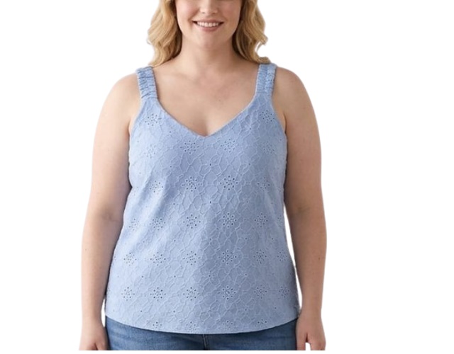 Blusa 7linhas Adulto Extra Grande Feminina Regata Poliéster Lesi