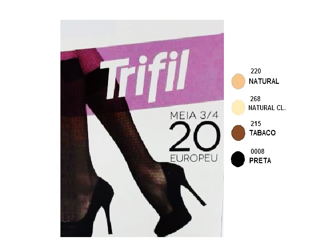 Meia Trifil Ad 3/4 (tam Único)